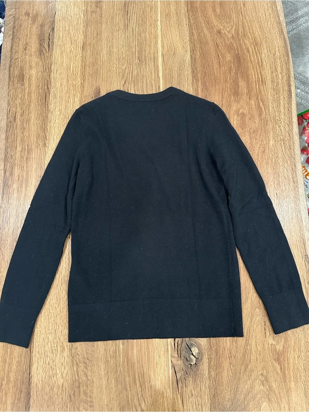 Kate Spade black crewneck sweater